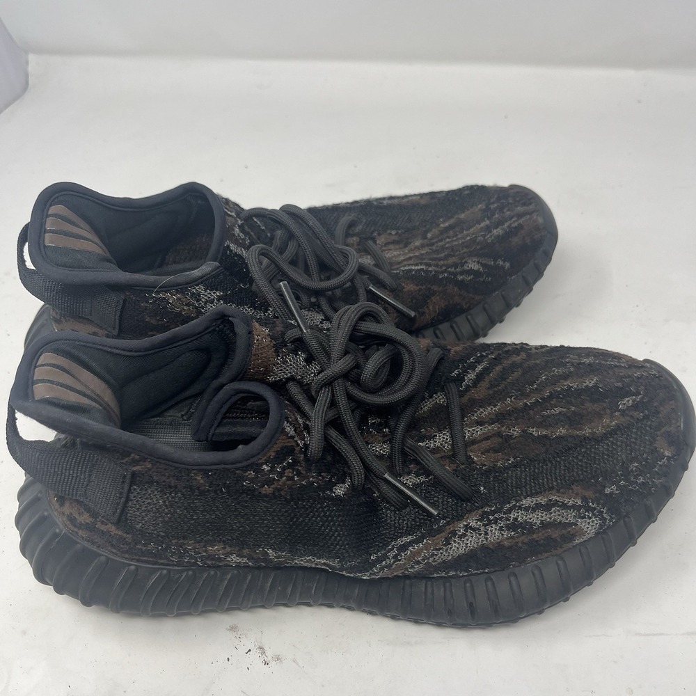 Size 8 - Men's Adidas Yeezy Boost 350 V2 MX Rock Brown Black GW3774 Sneaker Shoe